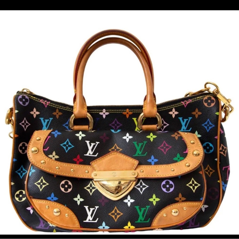 AUTHENTIC Louis Vuitton Rita Multicolor Monogram Handbag - VERY GOOD CONDITION